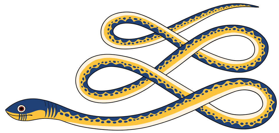 Historical depiction of Apep, Egyptian Serpent of Chaos deity