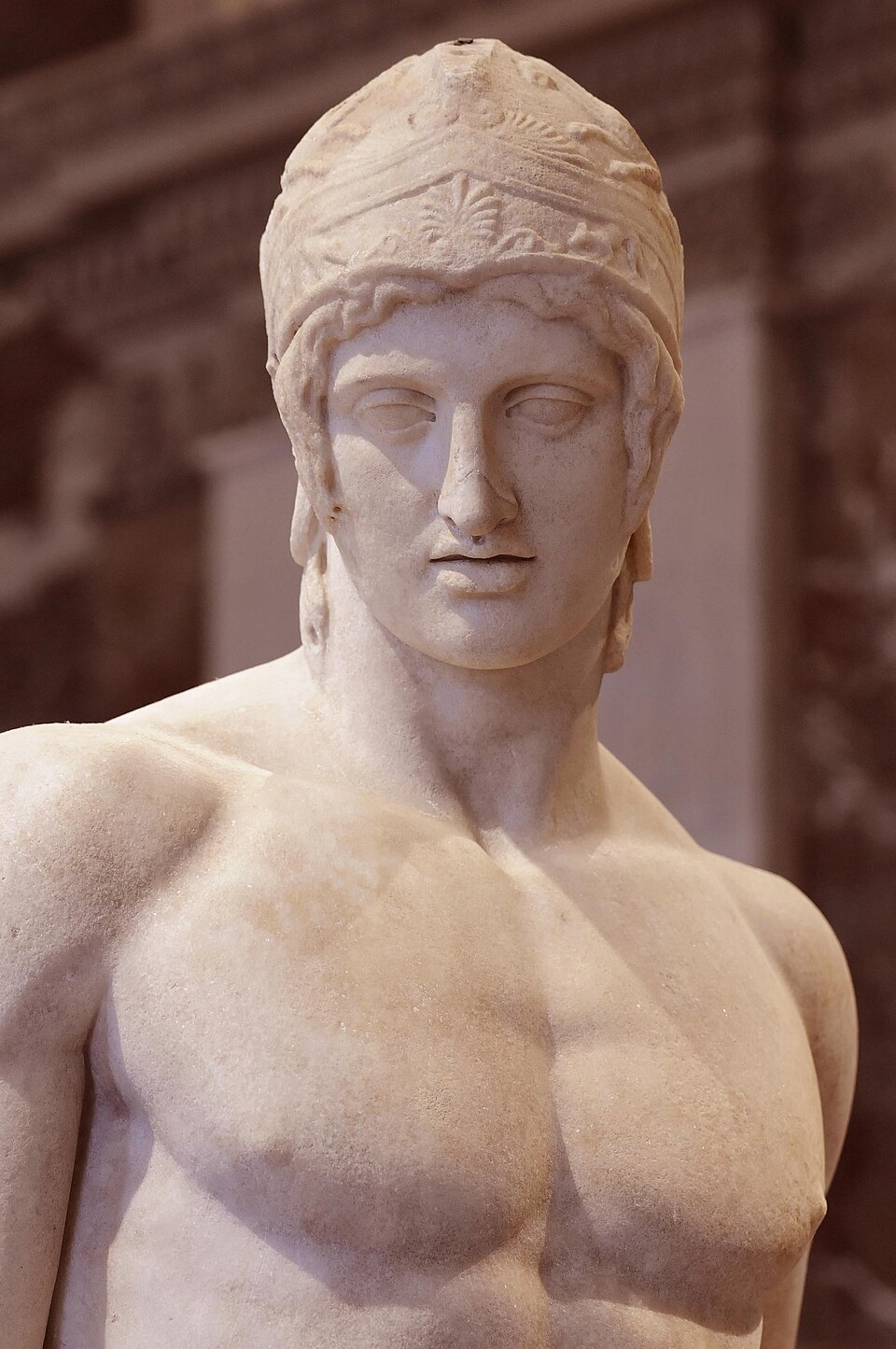 Historical depiction of Ares, Greek God of War deity