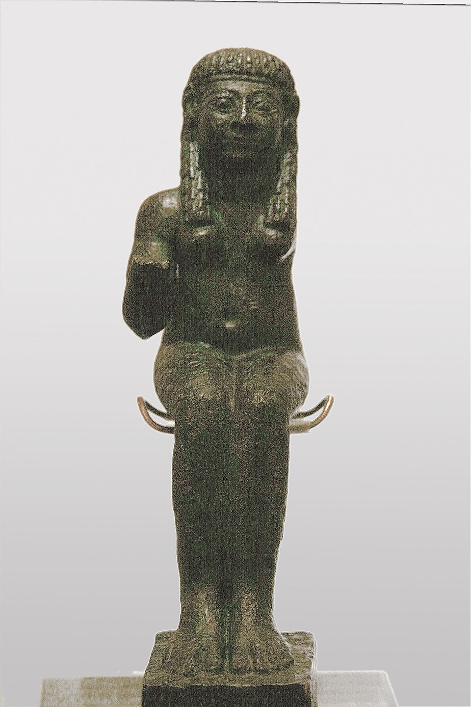 Historical depiction of Astarte, Canaanite Goddess of Love and War deity