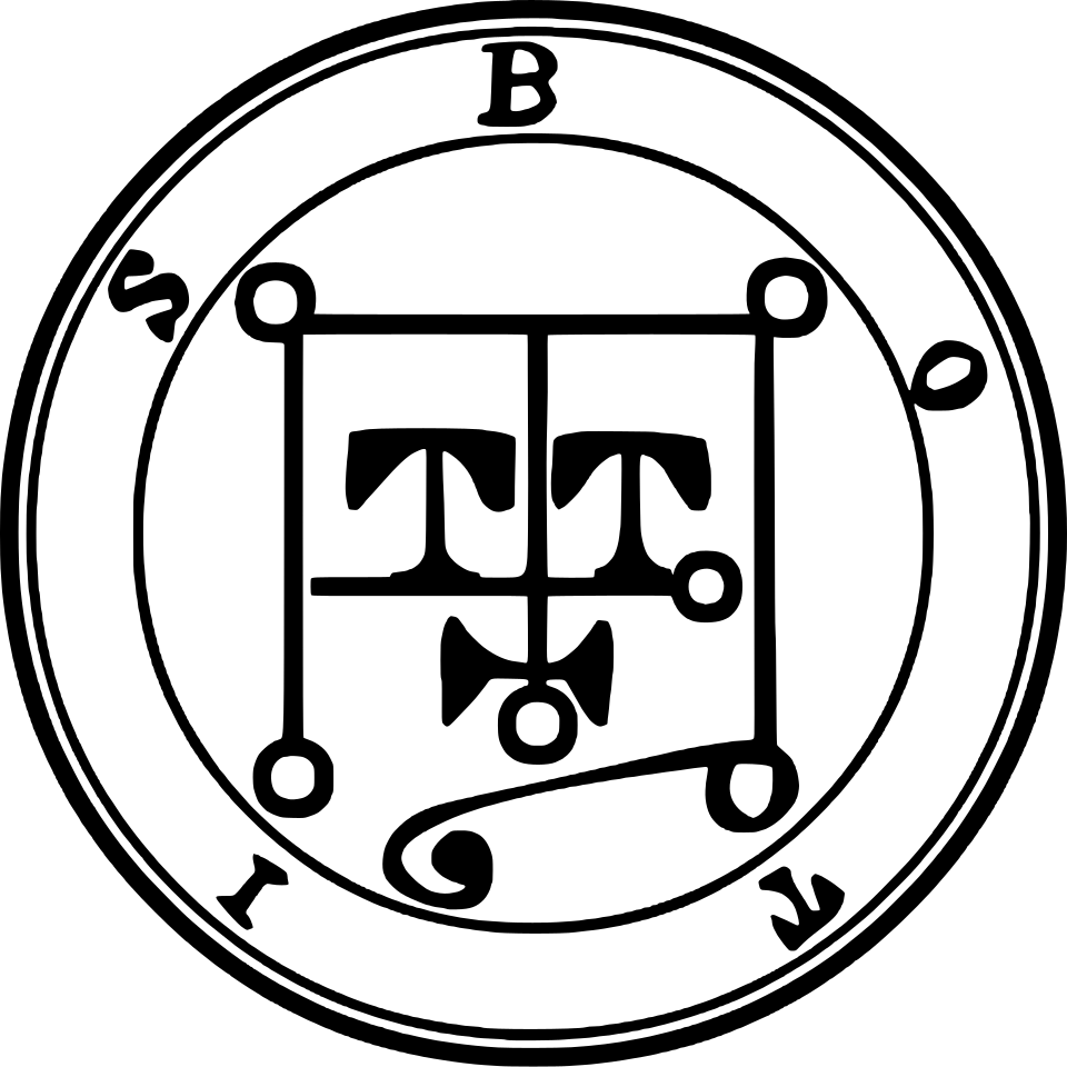 Historical depiction of Botis, President and Earl demonic