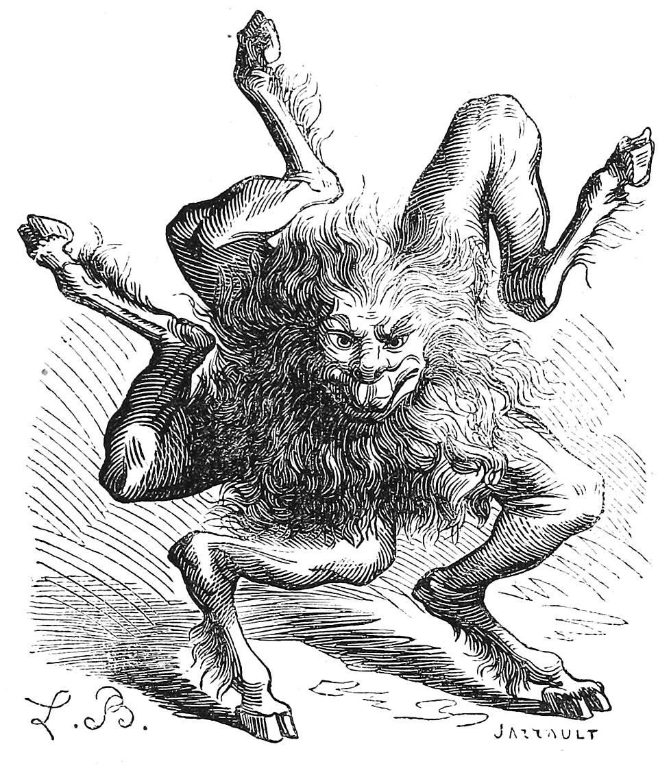 Historical depiction of Buer, President demonic