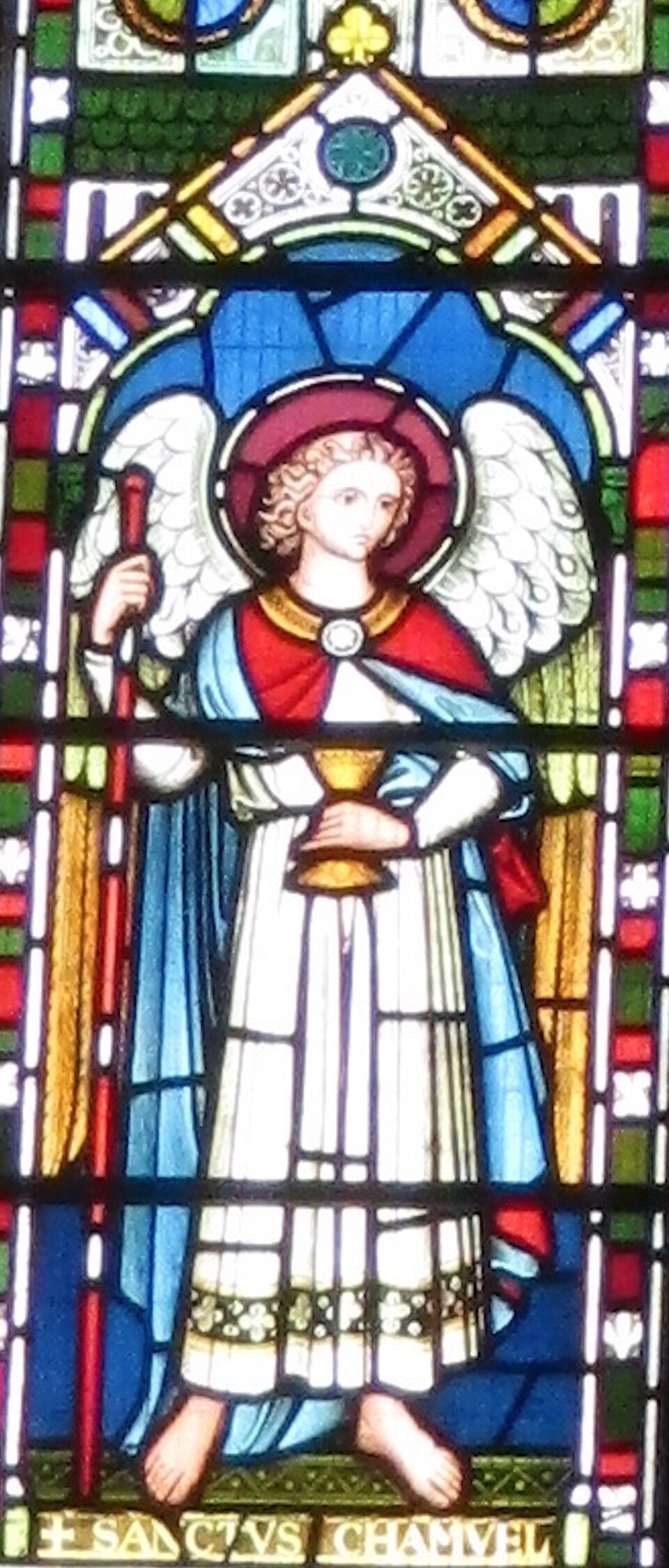 Historical depiction of Camael, Archangel angelic