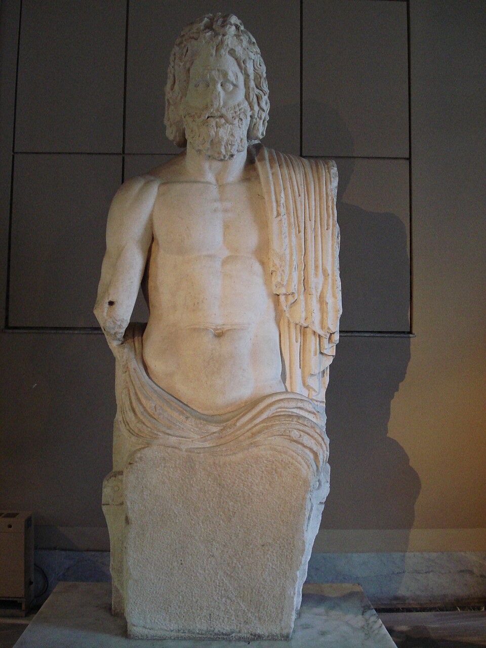 Historical depiction of Dagon, Canaanite Grain God deity