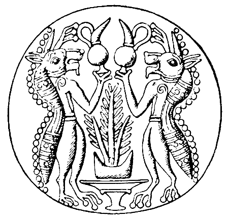 Historical depiction of The Daimones, Greek Class of Spirits deity