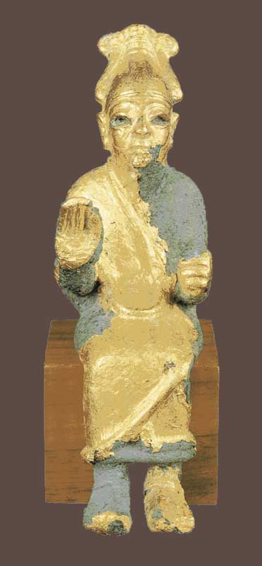 Historical depiction of El, Canaanite Father of the Gods deity