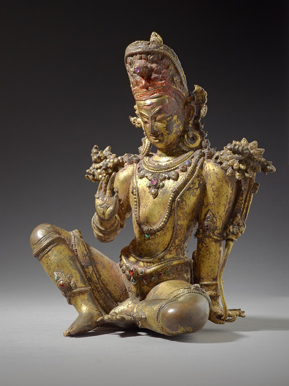 Historical depiction of Indra, Vedic King of the Devas deity