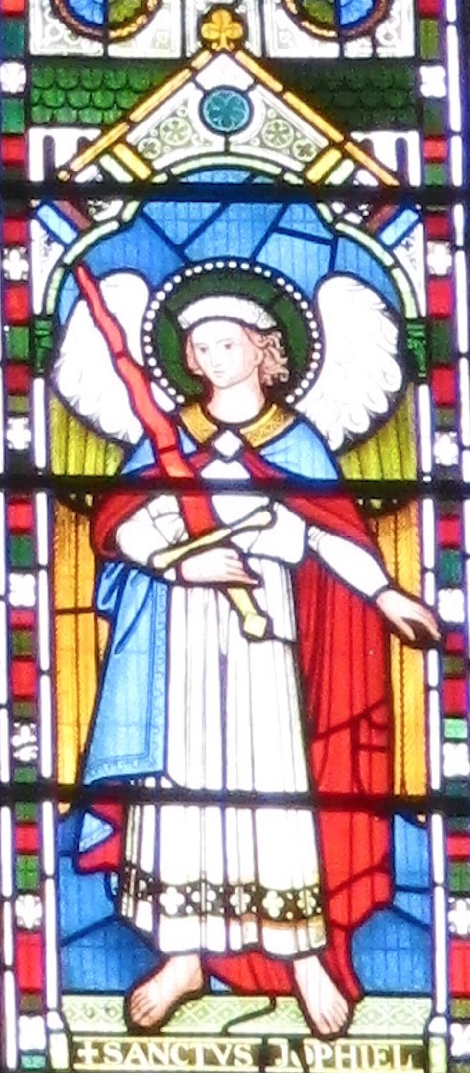 Historical depiction of Jophiel, Archangel angelic