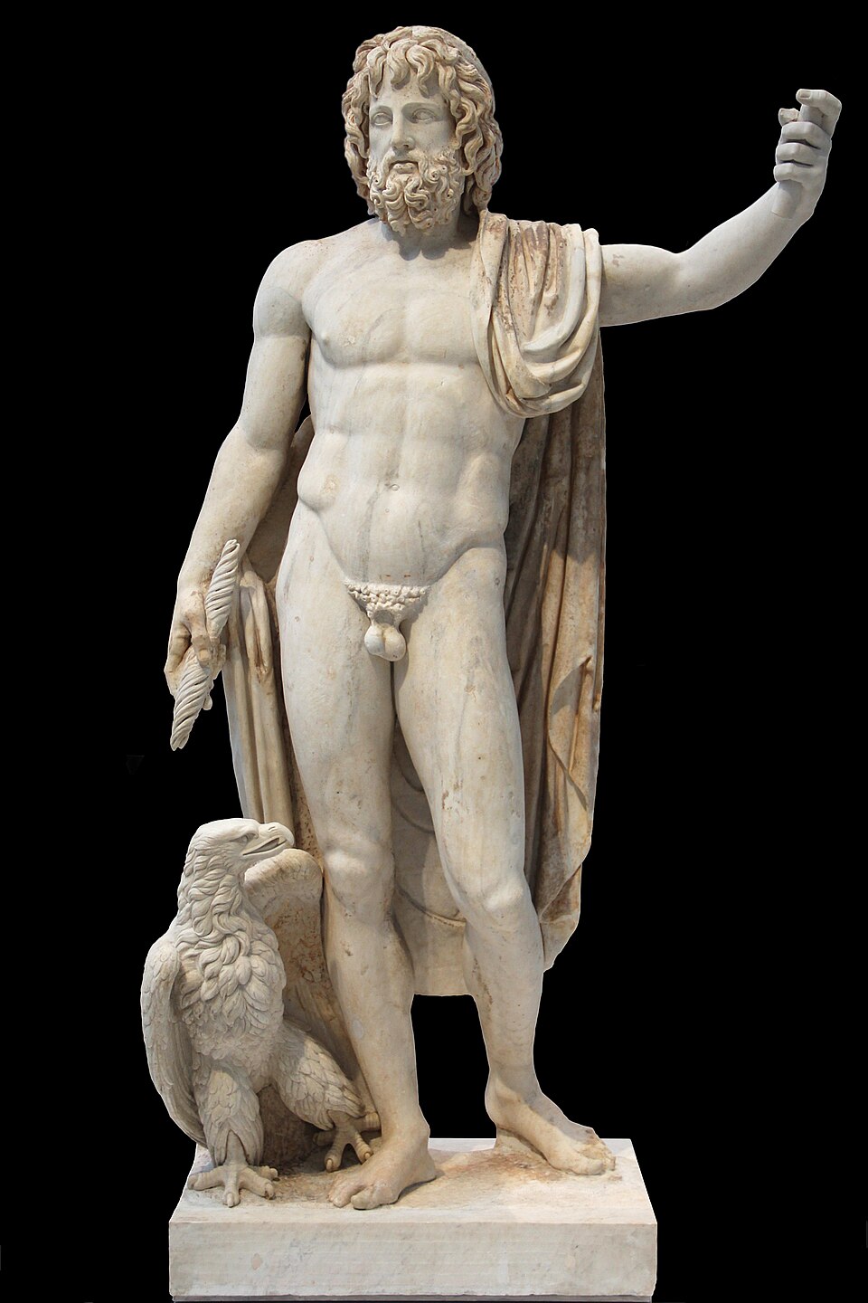 Historical depiction of Jupiter, Roman King of the Gods deity