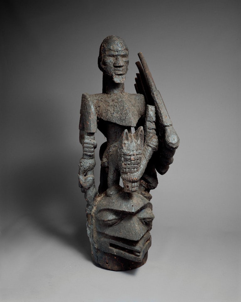 Historical depiction of Ogun, Yoruba Orisha of Iron deity