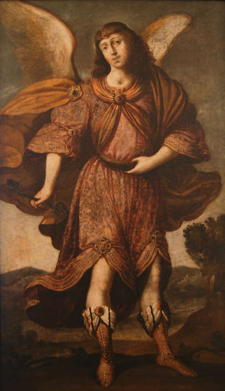 Historical depiction of Raziel, Archangel angelic