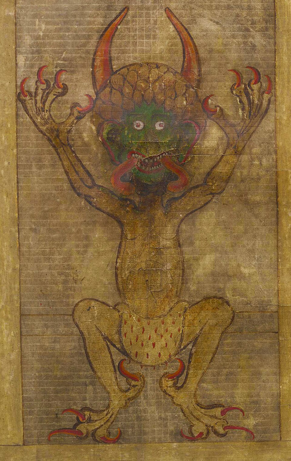 Historical depiction of Satan, Adversary demonic