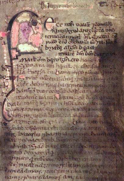 Lebor Gabála Érenn & the Mythological Cycle, 11th c., from older oral material — title page or representative image